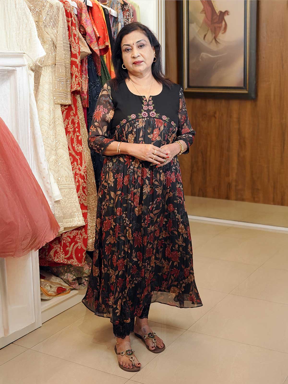 DSC06279 (4) Gathered Kurti - Image 1