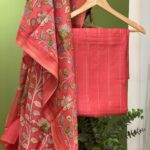 Satin Muslin Suit Material