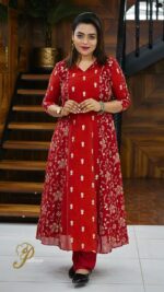 Chanderi Long Kurti - Image 5
