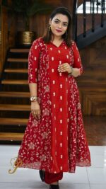 Chanderi Long Kurti - Image 4
