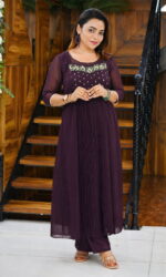 Georgette Long Top - Image 5