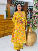 Soft Cotton Ikat 3-Piece Suit