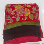 Assam Silk Kalamkari 3 Piece Suit Material - Image 3