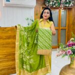 Maheshwari Silk 3-Piece Suit Material