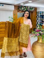 Maheshwari Silk 3-Piece Suit Material - Image 2