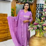 Glazed Chanderi 3-Piece Suit