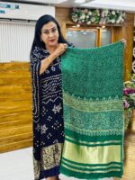 Modal Silk Bandhani Print Kaftan - Image 4