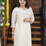 Semi Tussar Co-ord Set