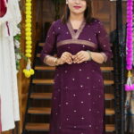 Designer Crispy Banarasi Weave 2-Piece Suit