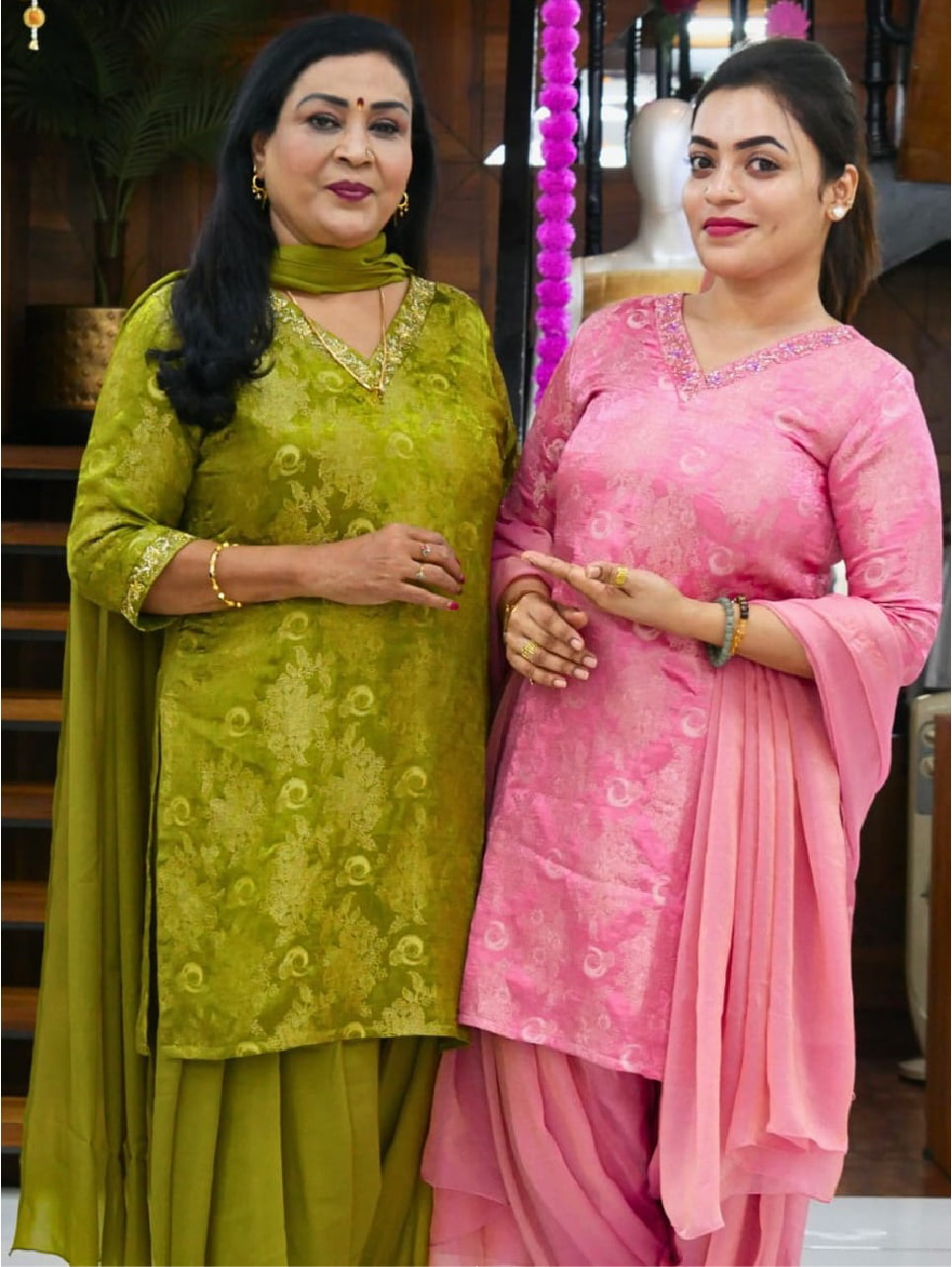 Untitled-3 (2) Semi Patiala Set - Image 1