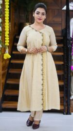 Angarakha Style A-Line Dress - Image 5