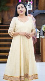 16-Panel Kerala Tissue Long Dress - Image 7