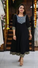 Semi Silk 16-Panel Long Dress. - Image 2