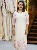Mal Cotton Embroidered Co-Ord Set