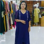 Georgette Kaftan Suit