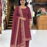 Semi Jute Suit Material