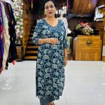 Printed Cotton Cord Set