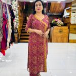 Printed Cotton Cord Set