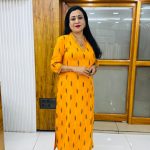 Ikat Cotton Kurti