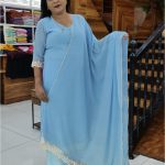 Viscose Georgette 3-Piece Suit